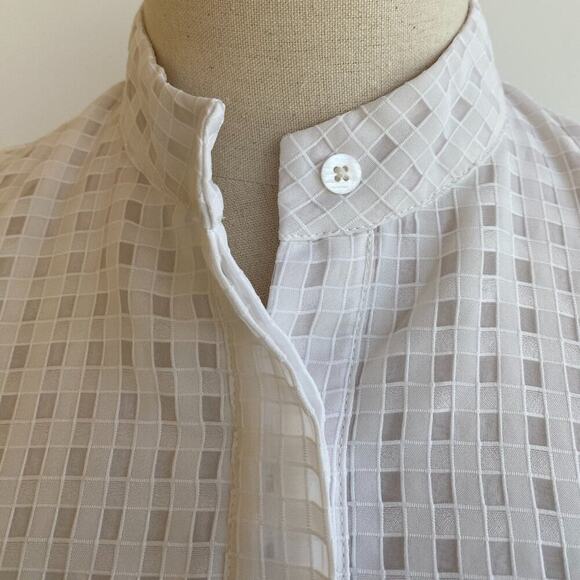 Tuckernuck Sleeveless Waffle Burnout White Shirt Dress sz XS - Picture 10 of 11